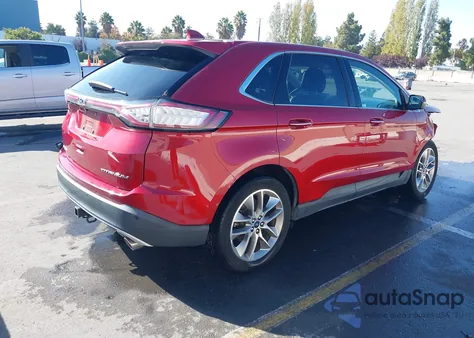 2018 Ford Edge Titanium from USA, damaged, VIN 2FMPK3K85JBC20842